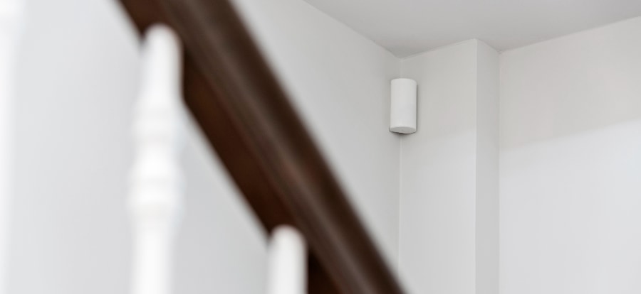 Columbia motion sensor placement